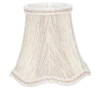 Holibanna Abat Jour Tissu Ondulé Style Européen pour Lustre Lampe Suspendue Décorative Légère et Résistante Adaptée pour Salon Chambre Bar Restaurant