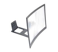 Holibanna Agrandisseur Écran pour Smartphone Amplificateur Écran Courbé Loupe Écran Téléphonique Portable Noir