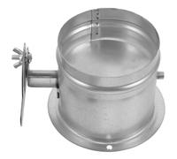 Holibanna Amortisseur De Refoulement Inoxydable Extracteur Air Réglable Pour Cuisine Déflecteur De Ventilation Pour Four Installation Facile Débit Air Contrôlé