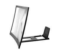 Holibanna Amplificateur Écran Téléphone Portable Incurvé avec Support Loupe Écran Smartphone et Portable pour Vision Confortable