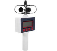 Holibanna Anémomètre Portable Compact avec Écran LCD Clair Capteur de Débit Air Précis pour Enseignement Géographique Agriculture et Gestion Forestière