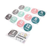 Holibanna Autocollants Pour Étapes Importantes Mensuelles Accessoires Photo Né Autocollants Mensuels Pour Fille