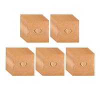 Holibanna avec Bouton Cœur en Papier Kraft pour CD et DVD 50 Pochettes Protection la Poussière Rangement Pratique pour Stockage à Domicile et Cinéma