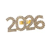 Holibanna Bague Ouverte Ajustable avec Pierre Brillante Anneau Numérique Vintage Unisexe Accessoire Léger et Confortable pour Femme et Homme