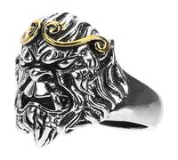 Holibanna Bague Vintage pour Homme Anneau de Singe en Métal Rétro Design Unique Usage Quotidien et Soirées Festives
