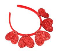 Holibanna Bandeau Cœur Décoratif Pour Saint-valentin Accessoire Photo Festif Pour Fête Et Anniversaire Adorable Hair Hoop Avec Design Romantique