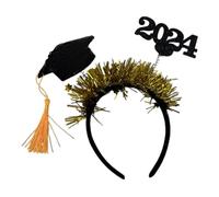 Holibanna bandeau de fête de remise des diplômes bandeau pliant bande de cheveux de fête de remise des diplômes decoration cheveux décoration cheveux garniture coiffure de la 2024