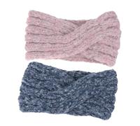 Holibanna Bandeau Large Laine Tricoté Pour Femmes Élastique Nœud Central Accessoire De Cheveux Chaud Pour Hiver Couleurs Pour Ski Et Activités De Plein Air