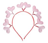 Holibanna Bandeaux Cœur Pour Saint-valentin De Accessoires Capillaires Féminins Pour Fête Et Mariage Tête Cœur Élégante Et Légère