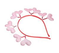 Holibanna Bandeaux De Cheveux Forme De Cœur Accessoires De Fête Pour Saint-valentin De Décorations Élégantes Pour Mariage Et Anniversaire