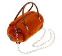 Holibanna Bandoulière Peluche à Épaule Chic avec Chaîne Accessoire Adorable Et pour