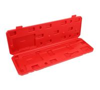 Holibanna Boîte Cas conteneurs de règles boîtier d'étrier étui à Pied à Coulisse récipient Cadran Support de Stockage d'étrier Support de règle d'étrier conteneur de règle Plastique Rouge