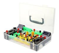 Holibanna Boîte Expérimentale Électrique pour Collège Kit D'outils Pédagogiques Physique Taille Moyenne Matériel Électrique Couleur pour Expériences Scolaires Éducatives Couleur Aléatoire