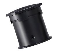 Holibanna Boîte Réservoir De Moxibustion Portable Brûleur à Cône De Moxa Magnétique Support De Cône De Moxa Réservoir De Chaleur Moxa Outil De Gravure De Moxa Noir Métal Magnétique