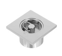 Holibanna Bonde Acier Inoxydable Petite Taille Filtre à Cheveux pour Bonde de Sol de Piscine Récupérateur de Cheveux Anti-Odeurs Crépine Robuste pour Salle de Bain et Bassin Drainage