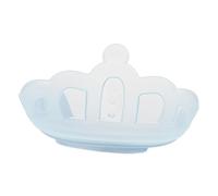 Holibanna Bonnet Garçon Fille Réglable Couronne Bleu Chapeau Shampooing Imperméable Protection Yeux Oreilles pour Garçon Fille et Tout-petits Accessoire Bain Confortable et Hygiénique