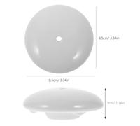 Holibanna Bouchon Céramique pour Urinoir Anti-éclaboussures Filtre Anti-odeurs Accessoire Salle de Bain Pratique et Résistant Facile à Installer