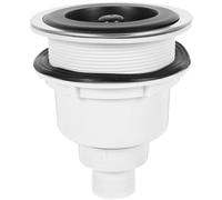 Holibanna Bouchon de Vidange Évacuation et Facile à Nettoyer en Acier Inoxydable Passoire pour Shampoing Lit pour Bassin Lavabo Accessoire pour Hair Washing Beds