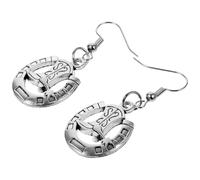 Holibanna Boucles D’oreilles Bottes Western Pendantes en Alliage Métallique Couleur Classique pour Femmes Accessoire Quotidien Style Cowgirl Taille Unique