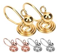 Holibanna Boucles D'oreilles À Pression Pour Chéloïdes 6 Pièces Boucles D'oreilles De Compression Chéloïde Clip Sur Boucle le Manchette le En Acier Inoxydable