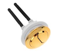 Holibanna Bouton Double Chasse Eau pour Toilette Double Drainage Remplacement Facile à Installer Bouton Format Compatible Réservoir Standard Finition Dorée Résistante Couleur Aléatoire
