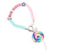 Holibanna Bracelet Fantaisie Argile Polymère Pour Femmes Et Filles Bracelet Boho Avec Boucle Métallique Pour Tenues Quotidiennes