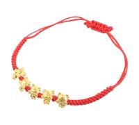 Holibanna Bracelet Tressé Dragon Wufulong Pour Nouvel An Édition Couple Bijoux De Poignet Élégants Accessoire Pour Femme