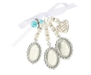 Holibanna Breloque Photo Coeur Ornement pour Bouquet de Mariage Pendentif DIY Élégant et Compact Accessoire Bijoux et Romantique pour Décoration Nuptiale