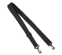 Holibanna Bretelles Fronde bandoulières pour à Main Tampon Bourse de Corps bandoulière Noire Sling Bag Sacoche bandoulière Sangles de Bagages bandoulière à Main Polyester PP Black