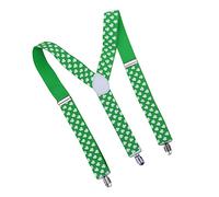 Holibanna Bretelles Saint-Patrick Accessoires Costume Adulte Décoration Fête Cosplay 3,5 Cm Large Suspendre Photographie