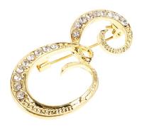 Holibanna Broche Avec Épingle Initiale Décorative Pour Vêtements Broche Pour Et Femmes Lettre e Accessoire De Mode Pour Costumes Et Occasions Spéciales