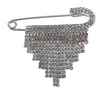 Holibanna Broche Cœur avec Épingle de Chic pour Femmes Accessoire Élégant pour Robes et Sacs Décoration pour Fêtes