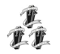 Holibanna Broche Épingle Vintage Punk en Alliage Coffret Zombie 3 Pièces Accessoires Robustes pour Vêtements Fêtes et Anniversaires Garçon Fille