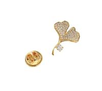 Holibanna Broche Mini Forme Ginkgo Pour Femme Accessoire Décoratif Élégant Et Pratique Pour Éviter Les Débuts Indésirables Lors Des Événements Et Festivals