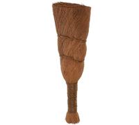 Holibanna Brosse de Jardinage pour Bonsaï Marron en Fibre de Palmier, Outil Multi-Fonction Simple et Créatif pour Nettoyage Rapide de Grands Pots