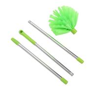 Holibanna Brosse de Nettoyage Domestique à Poils Durs avec Manche Télescopique Réglable, Poils Rigides en Nylon, Manche Ergonomique Antidérapant, pour Coins de Plafond et Auvents