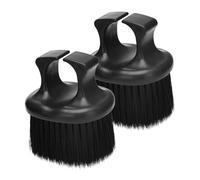Holibanna Brosse De Nettoyage Pour Barbe Et Cheveux Pour Hommes Lot De Brosse à Poils Pour Coiffage Parfait Et Entretien Barbe Couleur Noire