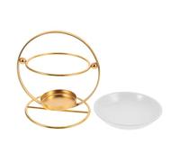 Holibanna Brûleur De Cire avec Bougeoir Et Diffuseur Huiles Essentielles Céramique Support pour