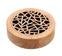 Holibanna Brûleur de Parfum en Ronde Porte-Cône de Parfum Décoratif Naturel Portable pour Maison et Bureau pour Détente Décoration de Table