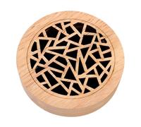 Holibanna Brûleur de Parfum en Ronde Porte-Parfum Décoratif Encensoir Creux Art Élégant pour Maison et Bureau pour Détente et Yoga 1 Pièce