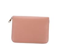Holibanna Budget Binder Zippé PU Organisateur De Finances Élégant Rose Portefeuille à Anneaux pour Économies Et