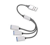 Holibanna Câble Répartiteur USB vers Ports Connecteurs USB Pratiques Rapide de Données Compatible PC et Voiture Adaptateur Multifonction Portable