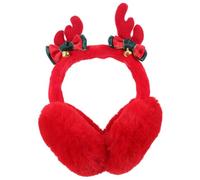 Holibanna Cache-oreilles Hiver Peluche Pour Garçon Fille Antennes De Renne Accessoire De Noël Chaleureux Et Confortable Pour Garçons Et Filles Le Froid Vent