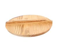 Holibanna Cache Pot En Bois Couvercle Holding Couverture Petit Remplacement Cuisson Cache Pot Anti-débordement Gadget De Cuisine Ustensiles De Cuisine Maison En Bois Mini Cache-pot