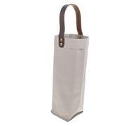 Holibanna Cadeau pour Vin Réutilisable avec Poignée PU Lavable Papier Kraft Élégant pour Bouteilles de Transport Pratique pour Fleurs et Tasses Thermiques