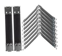 Holibanna Cadre Flexible Interne pour Paquet à Main 10 Pièces 9Cm Métal Argenté Charnière à Ressort pour Couture Réparation de Porte-Monnaie Accessoires de Bricolage