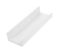 Holibanna Cadre Photo Suspendu Au Mur Étagères De Rangement Longue Étagère Étagères d'angle Étagère Suspendue Étagère à Épices Étagère à Livres Étagères Flottantes Titulaire Abdos Blanche