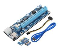 Holibanna Carte Graphique Externe Pci-E pour Ordinateur Portable Câble Mini Pci-E vers Pci-E X16 Bleu Accessoire Informatique Compatible GPU Extension Graphique pour Gaming et Minage