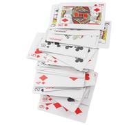 Holibanna Cartes à Points Braille Grandes Lettres Pour Personnes Malvoyantes Jeux Adaptés Pour Adultes Et Enfants Aveugles