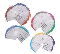 Holibanna Cartes d'apprentissage des Accords de Piano Guide Portable en Papier pour Maîtrise Rapide des Accords, pour L'éducation et L'entraînement